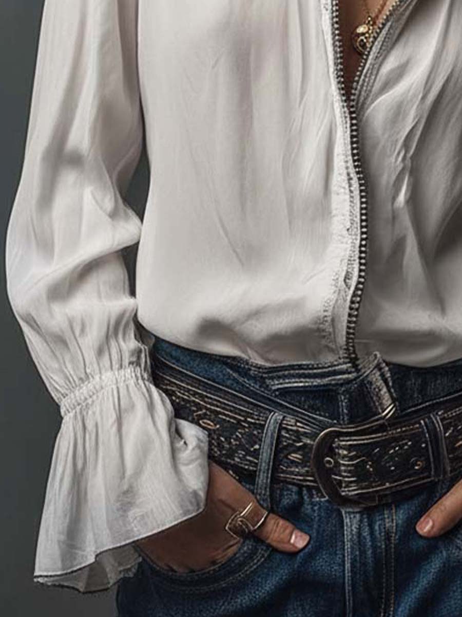 Mia | Blouse blanche