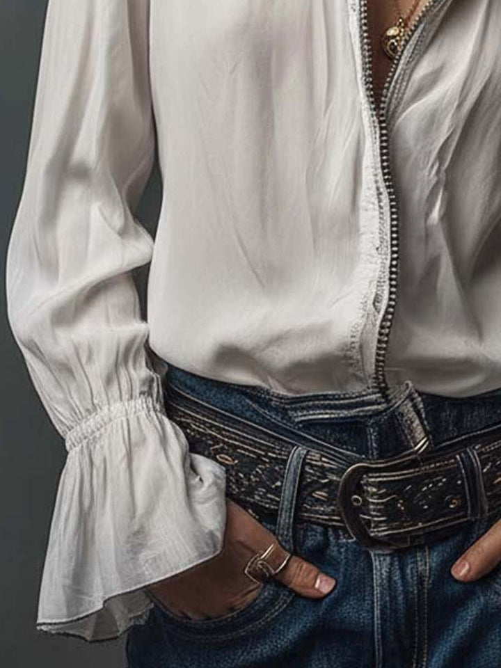 Mia | Blouse blanche