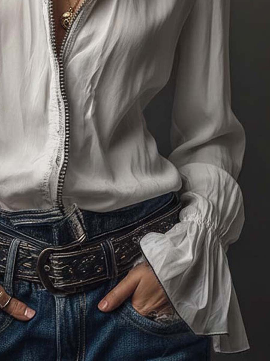 Mia | Blouse blanche