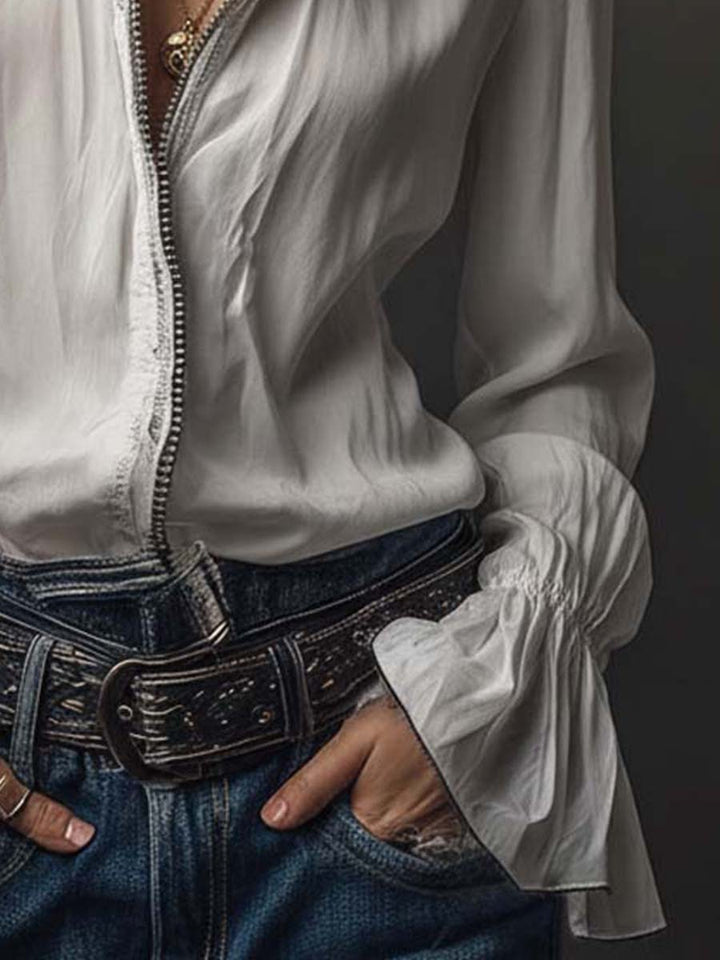Mia | Blouse blanche