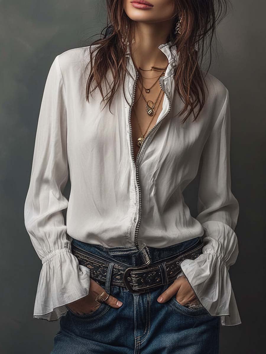 Mia | Blouse blanche