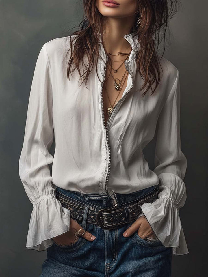 Mia | Blouse blanche
