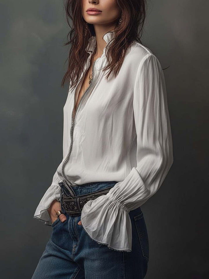 Mia | Blouse blanche