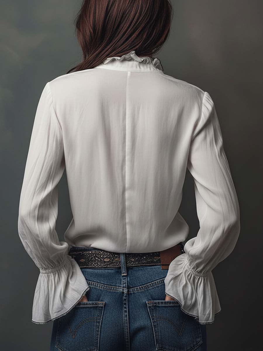 Mia | Blouse blanche