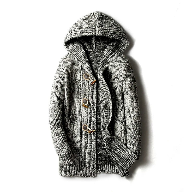 Mélanie | Cardigan à capuche