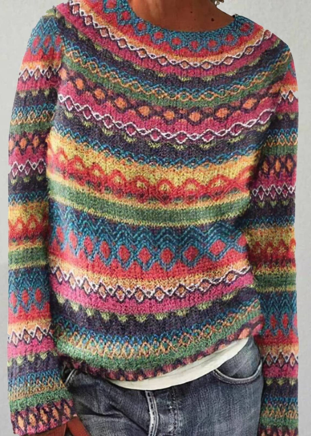 ZORA | Pull rétro douillet