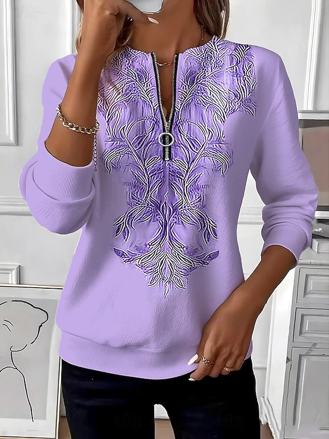 Yona | Zip-up Sweater