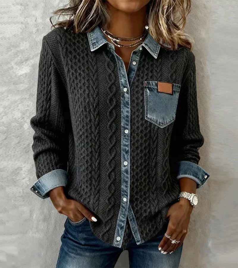 Riza | Cardigan à boutons