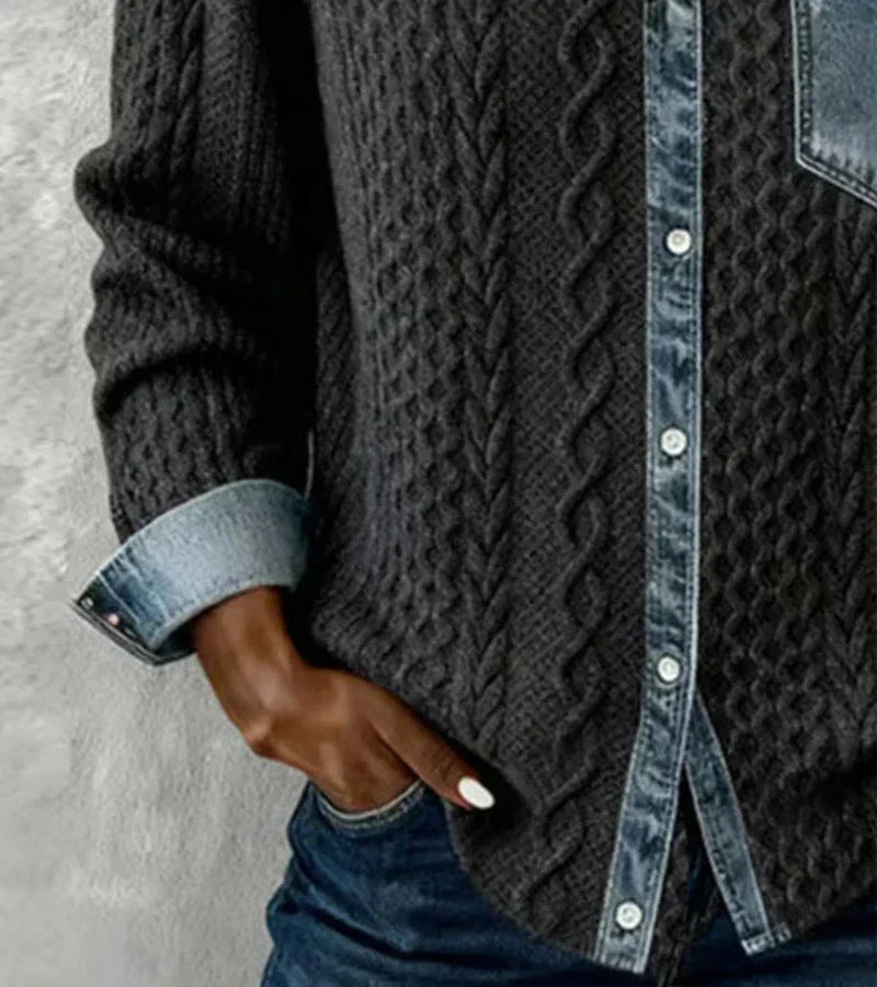 Riza | Cardigan à boutons