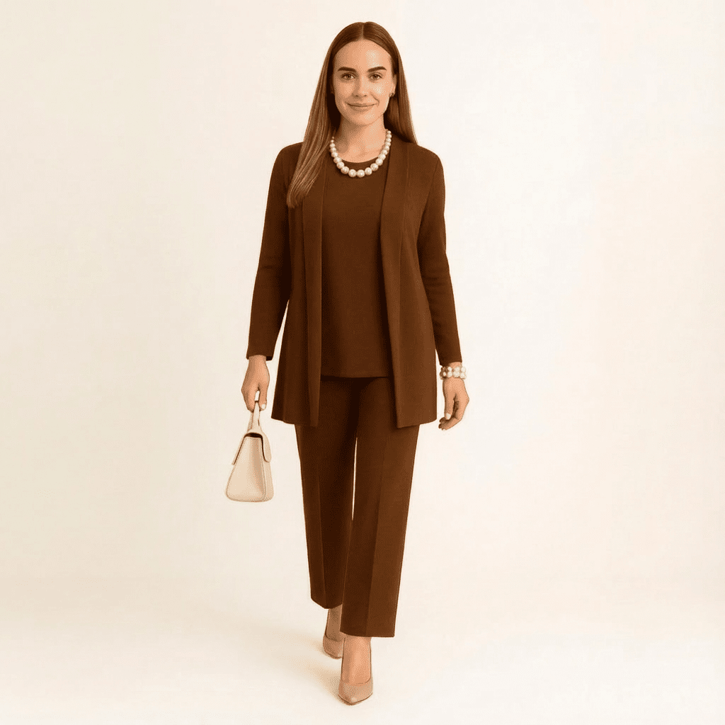 Jolie | Ensemble cardigan et pantalon