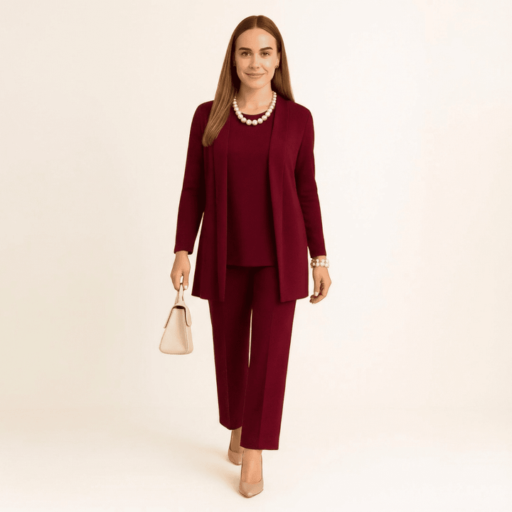 Jolie | Ensemble cardigan et pantalon