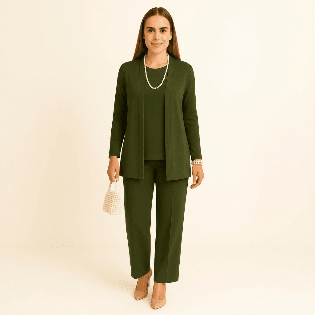 Jolie | Ensemble cardigan et pantalon