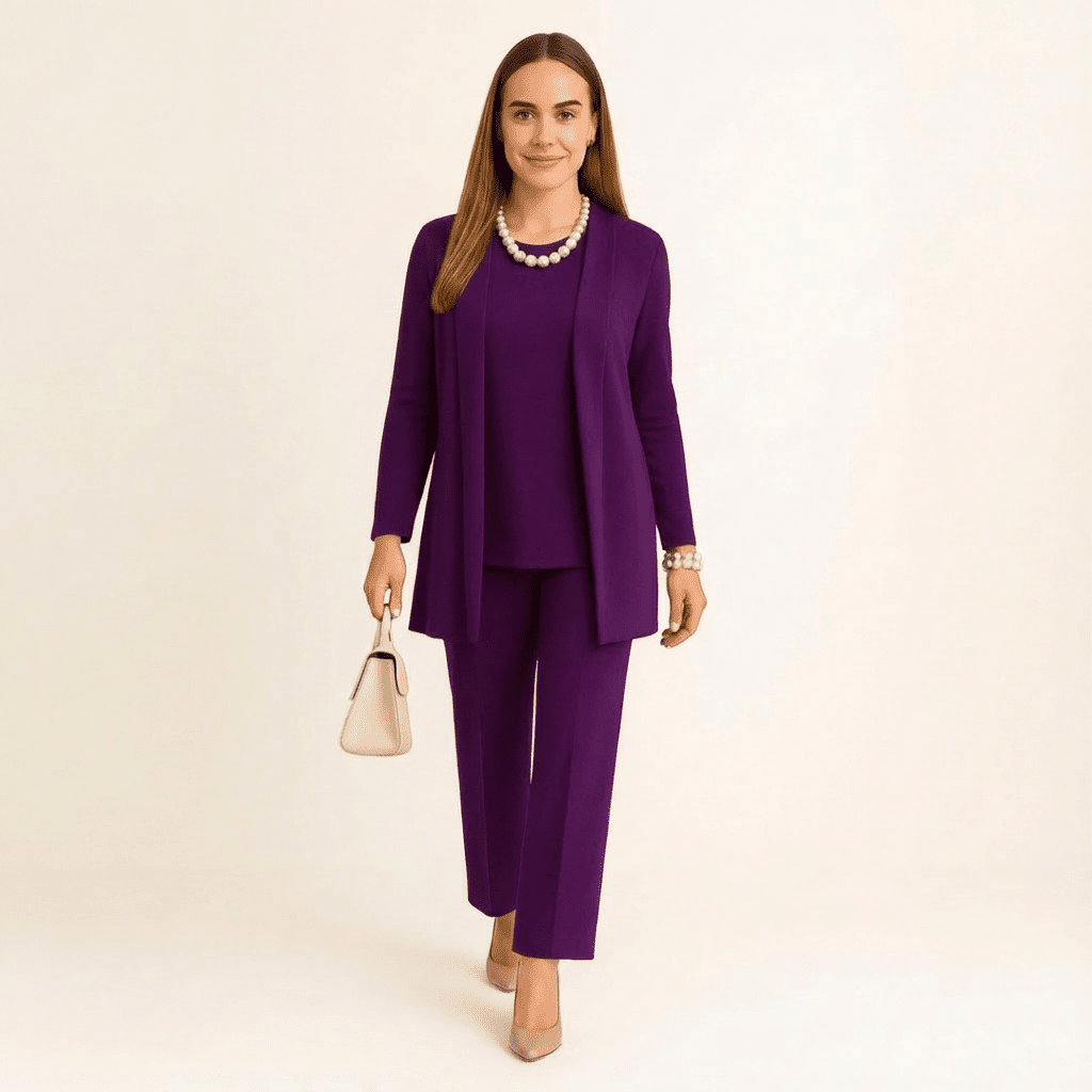 Jolie | Ensemble cardigan et pantalon