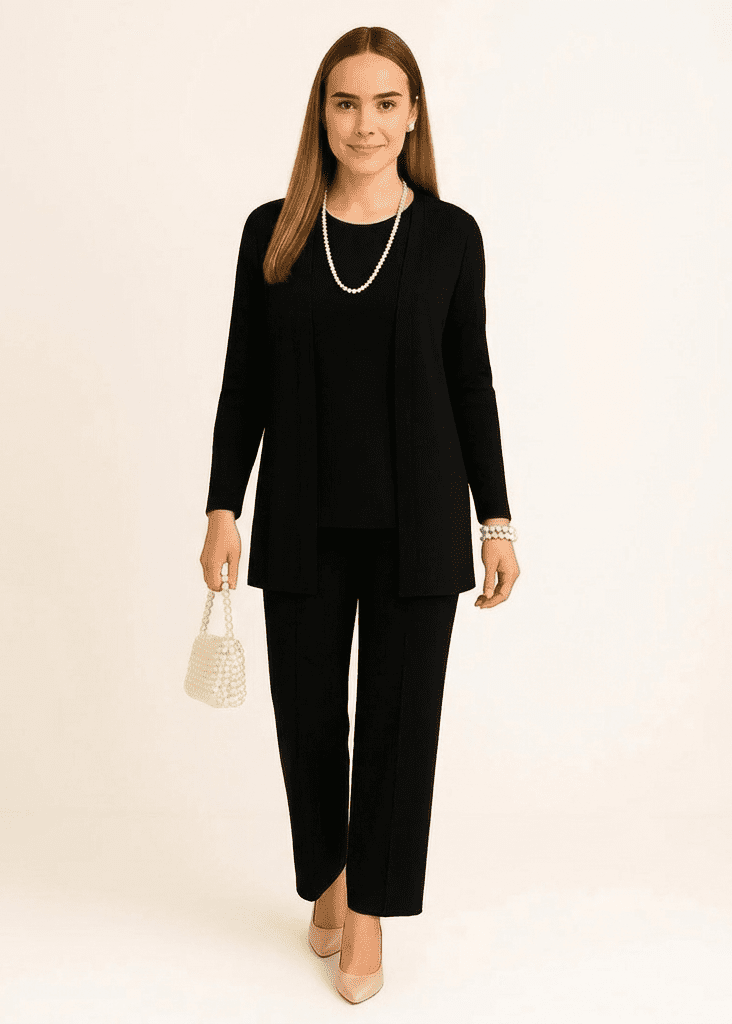 Jolie | Ensemble cardigan et pantalon