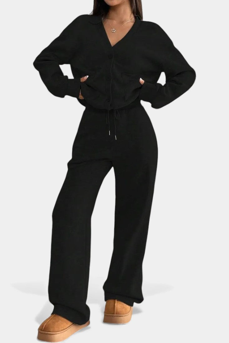 Velera | Ensemble cardigan et pantalon